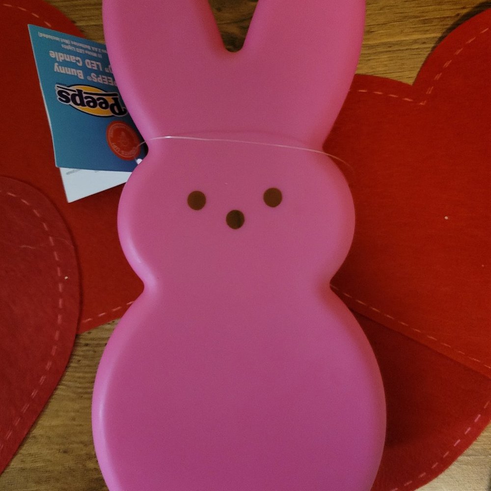 Peeps  Light up blow mold- pink